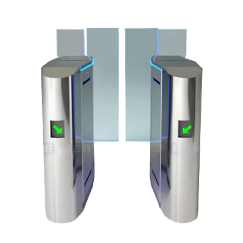 گیت کنترل تردد شیشه‌ای